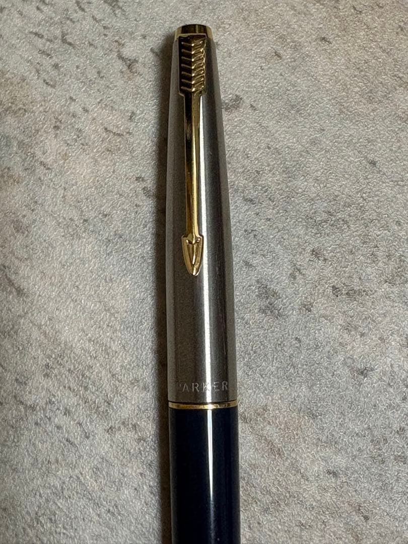 Parker 45 Fountain Pen 14K Nib Retro Used Black/Gold Finish | Suadpens