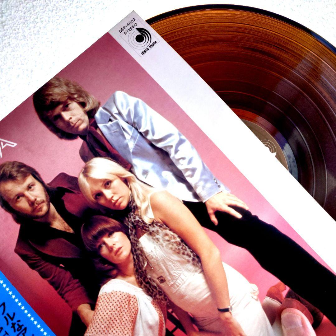 ABBA All About ABBA Mamma Mia Vinyl LP Semi-Transparent Japan Condition Used | Japansoundstore