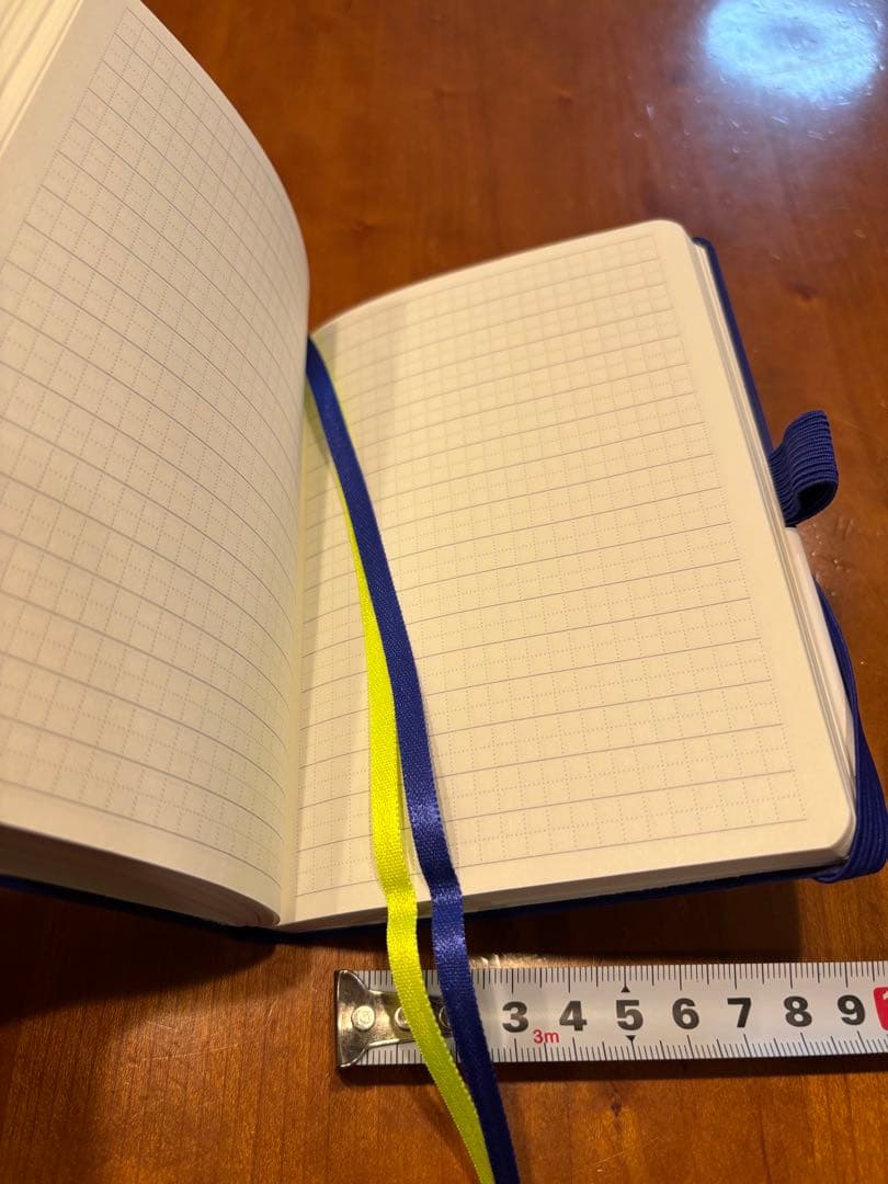 LAMY Notebook Blue A5 Soft Cover, Unique "Auf geht's" Paint, Used Stylish | Suadpens