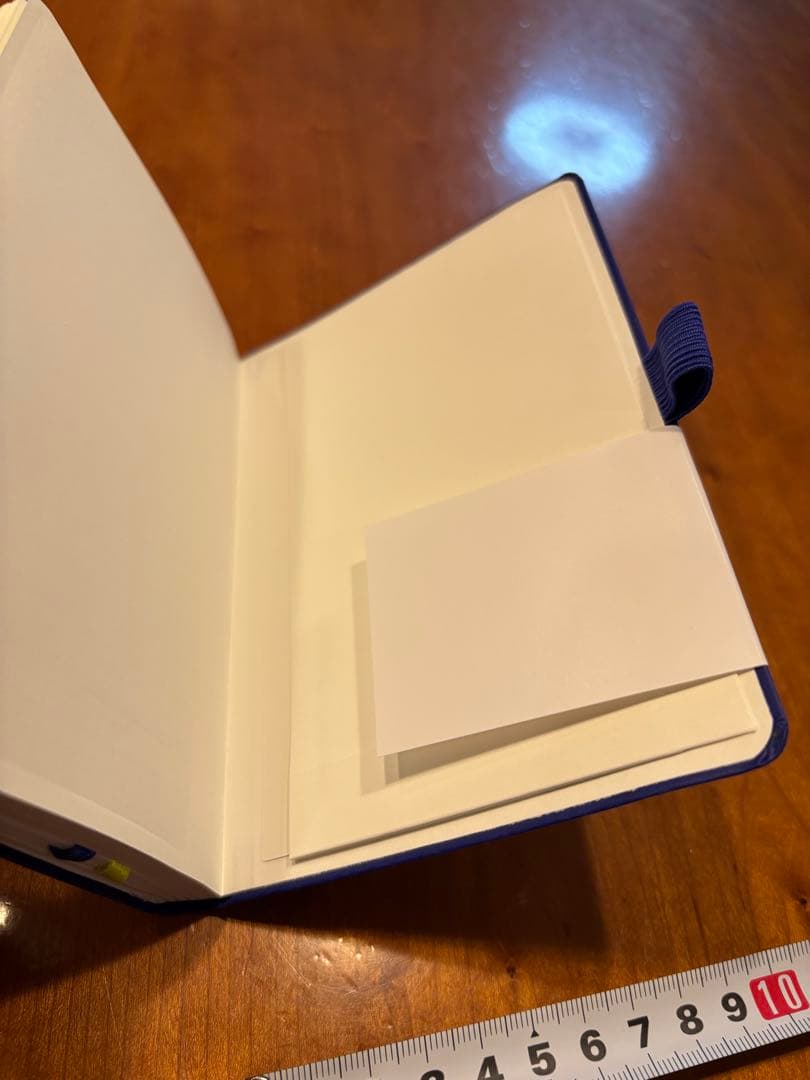 LAMY Notebook Blue A5 Soft Cover, Unique "Auf geht's" Paint, Used Stylish | Suadpens