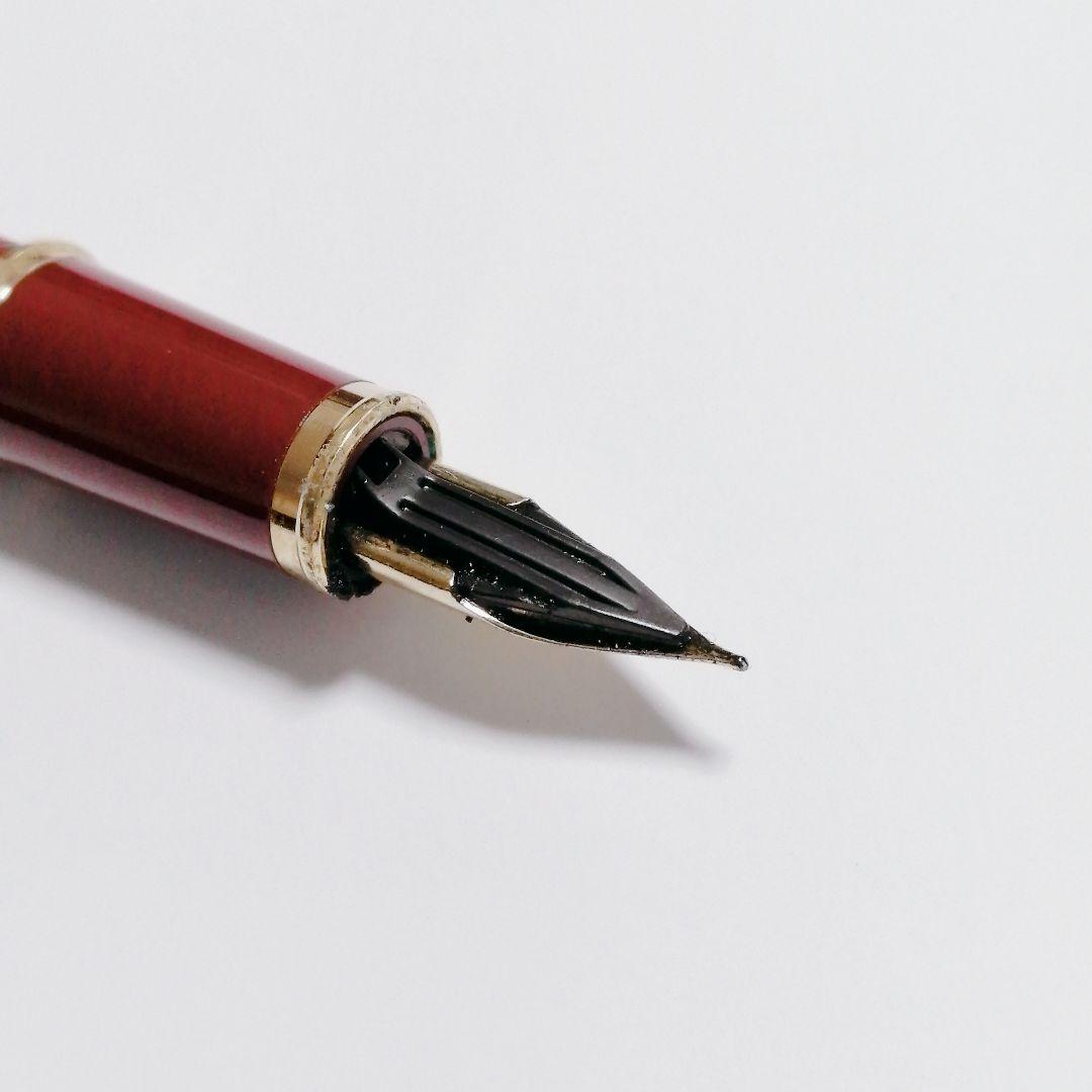 Pilot Quartz Pen Set 3 pens Retro Marble Red Vintage Used | Suadpens