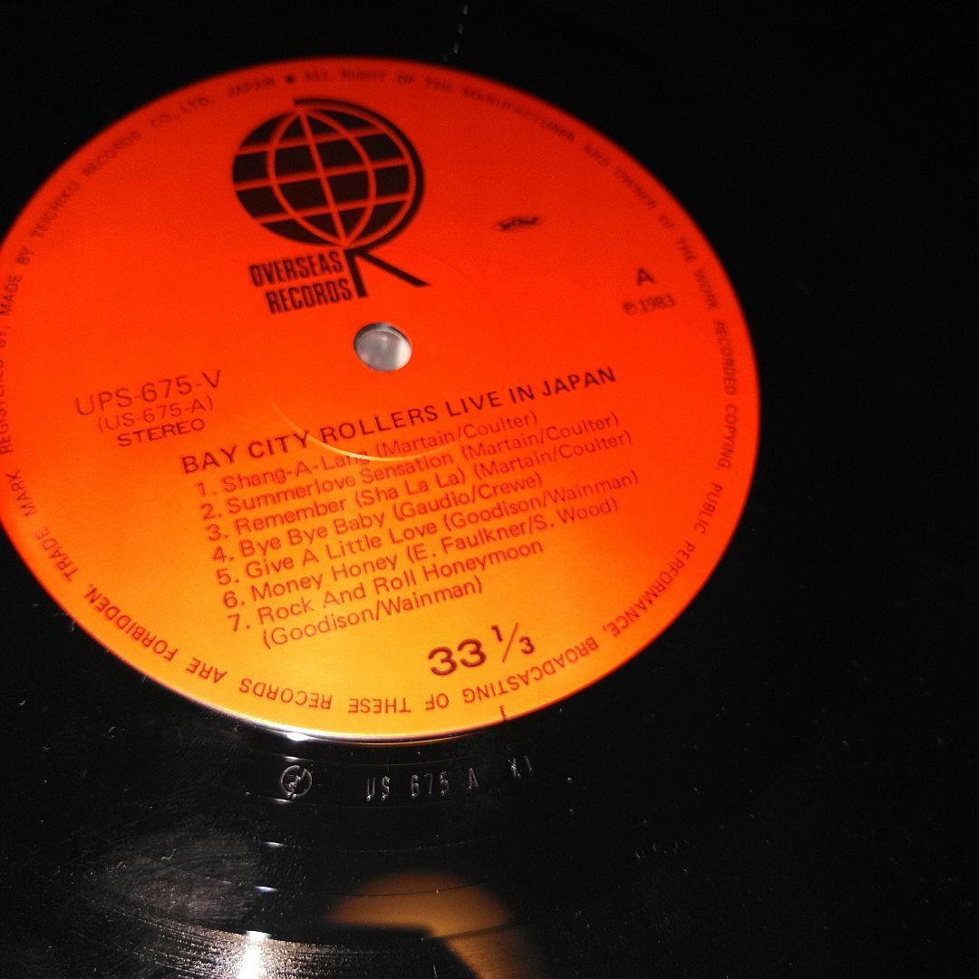 ★BAY CITY ROLLERS /LIVE IN JAPAN★★Good condition★★ | Japansoundstore
