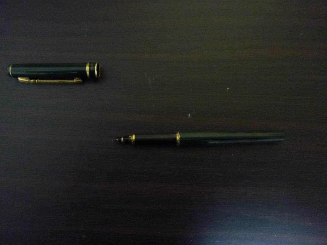 Showa Retro Masters Tournament Ballpoint Pen Black Used, Vintage Writing Instrument | Suadpens