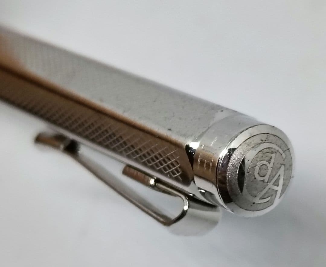 Caran d'Ache Ecridor XS Fountain Pen Retro Silver Mini Cap Used, Rare, Swiss | Suadpens