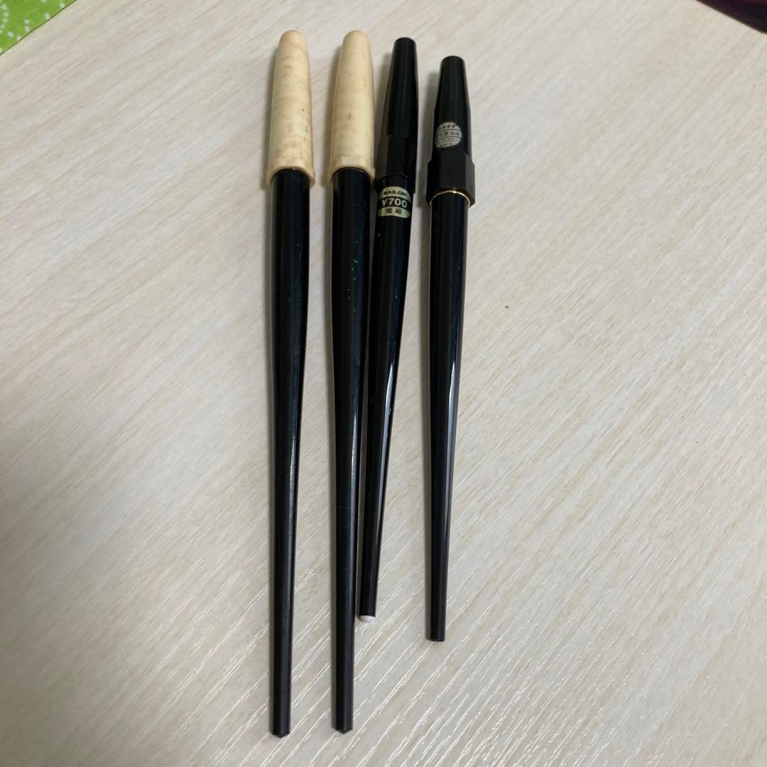 Showa Retro Fountain Pen Set, Pilot, Sailor, Platinum, Used, Includes Ink | Suadpens