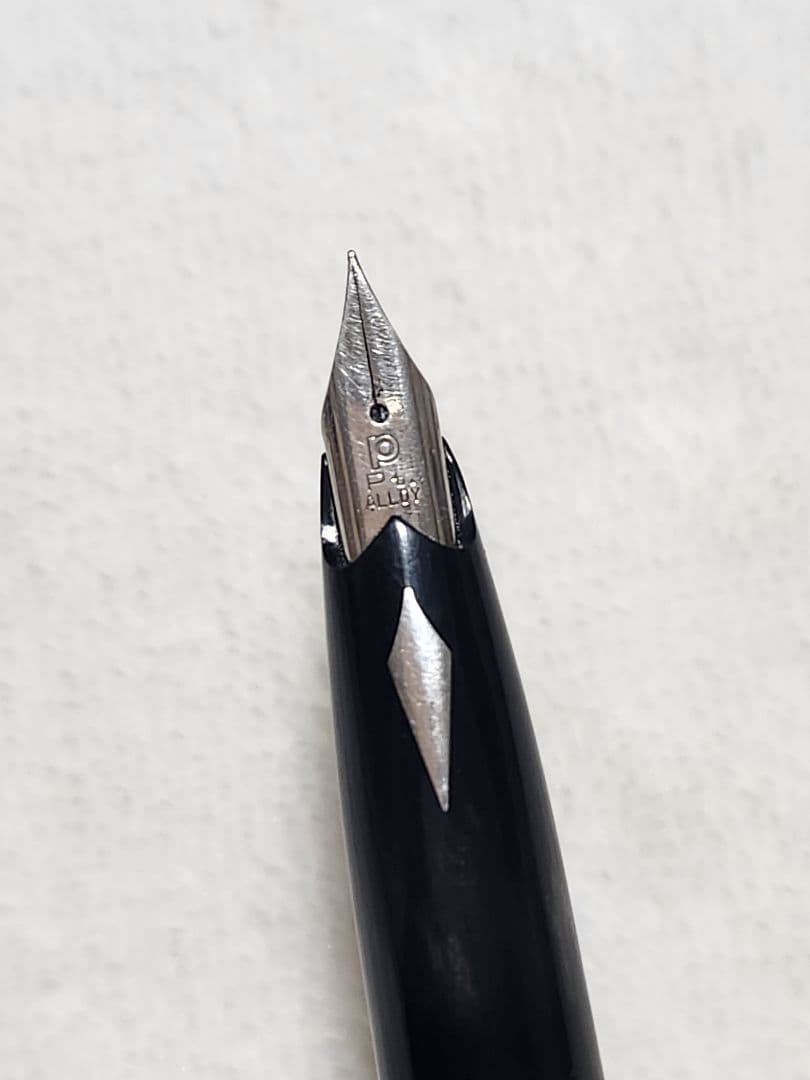 Platinum Fountain Pen 1970s Silver Retro Used with Pt Alloy Nib | Suadpens