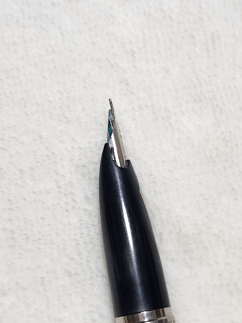 Platinum Fountain Pen 1970s Silver Retro Used with Pt Alloy Nib | Suadpens