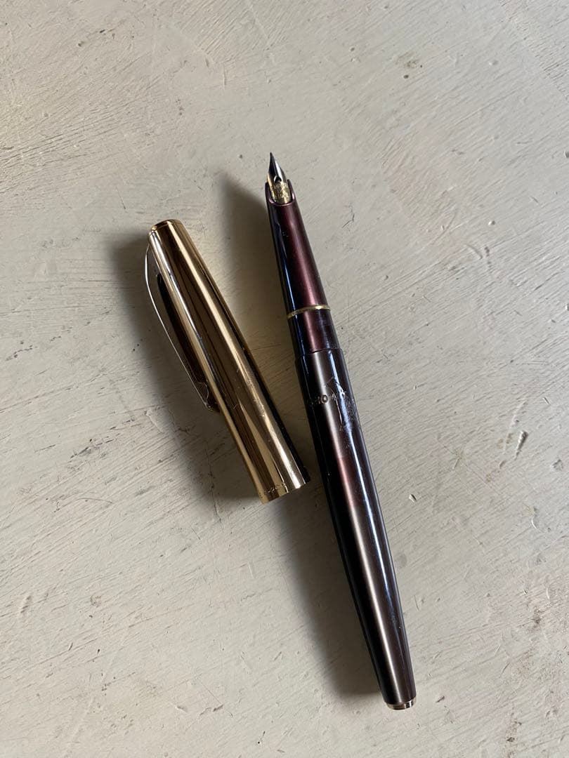 Showa Retro Fountain Pen Mahomet Stationery Writing Instrument Used 5.0in | Suadpens