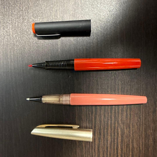 Platinum Soft Pen Retro Valuables 2-Pack Vintage Collectible Used | Suadpens