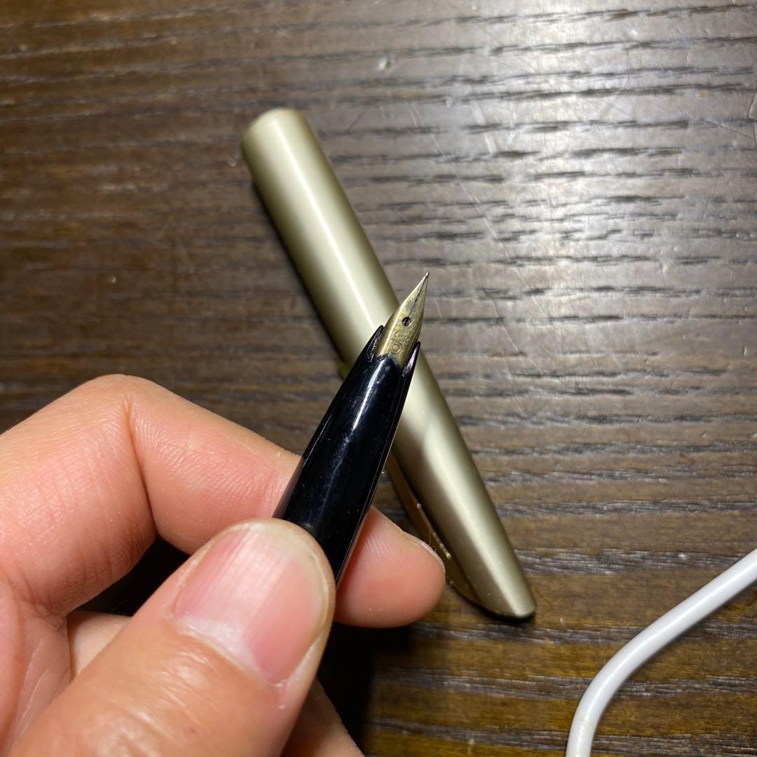 Platinum Fountain Pen Vintage Retro 14K Mark Used Notebook Accessory | Suadpens
