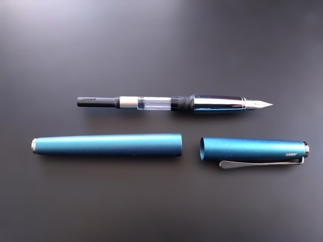 Lamy Studio Aquamarine F Fountain Pen Limited Rare Condition | Suadpens