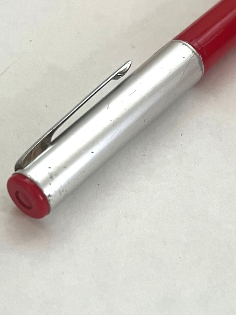 Platinum S-600 Fountain Pen Red Ink Out of Print Retro Used 80s-90s | Suadpens