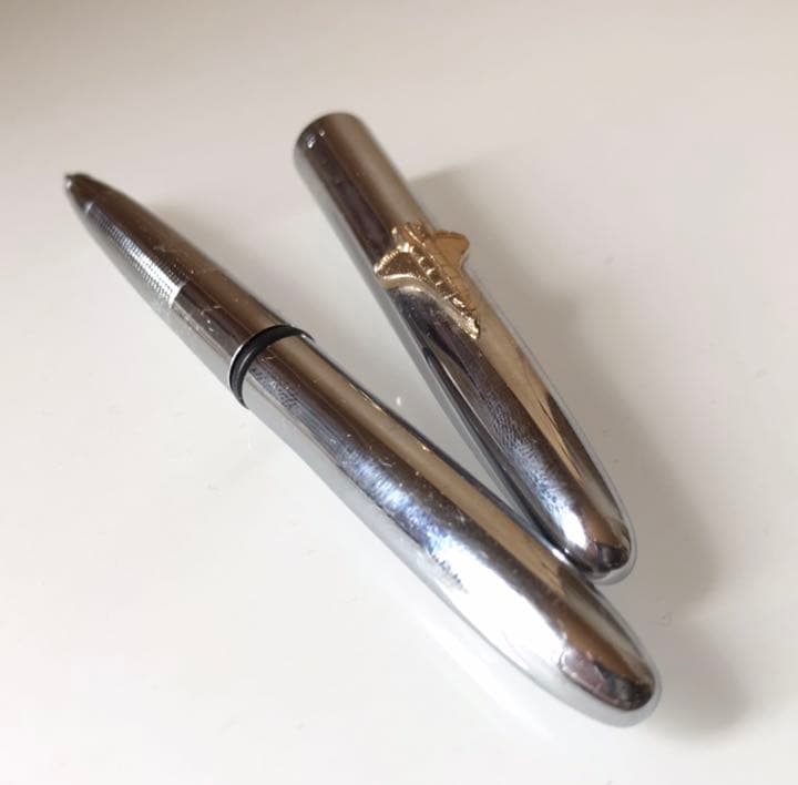 Fisher Space Pen NASA Space Shuttle Gold Retro Used 25 Years Pristine | Suadpens
