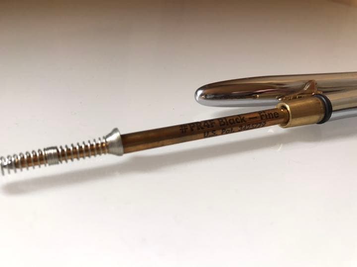 Fisher Space Pen NASA Space Shuttle Gold Retro Used 25 Years Pristine | Suadpens