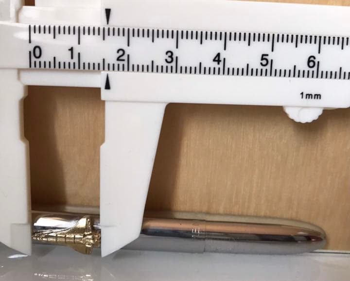 Fisher Space Pen NASA Space Shuttle Gold Retro Used 25 Years Pristine | Suadpens